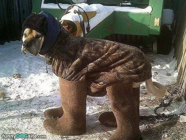 Keeping My Feet Warm