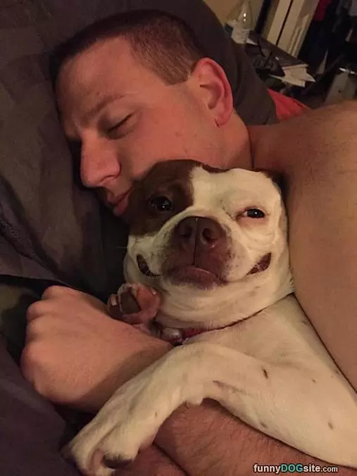 Curled Up Together