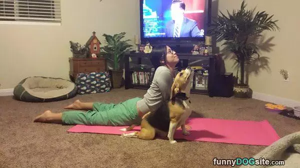Doing Some Yoga