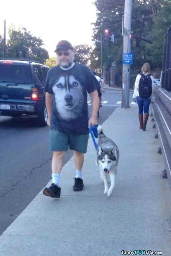 This Guy Loves His Dog