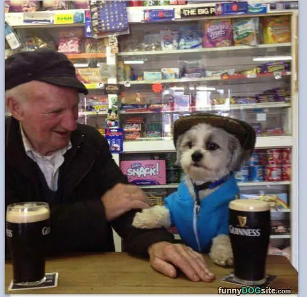 Grabbing A Pint