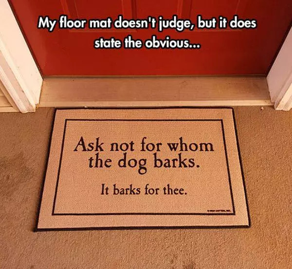 Dog Floro Mat