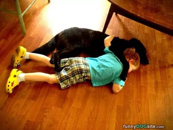 Napping With My Buddy