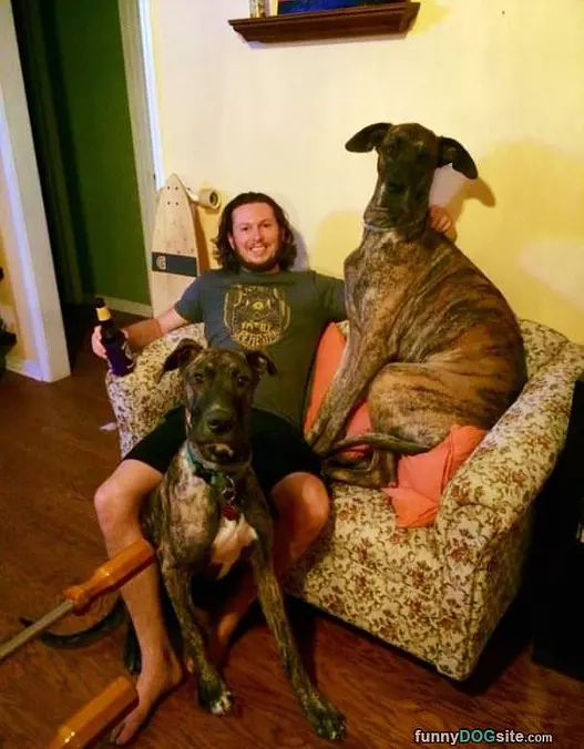 Hanging Out Around With Dad