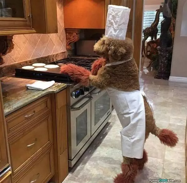Making Some Breakfast