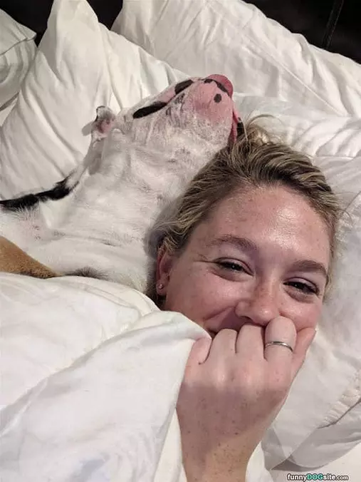 In Bed With My Puppy