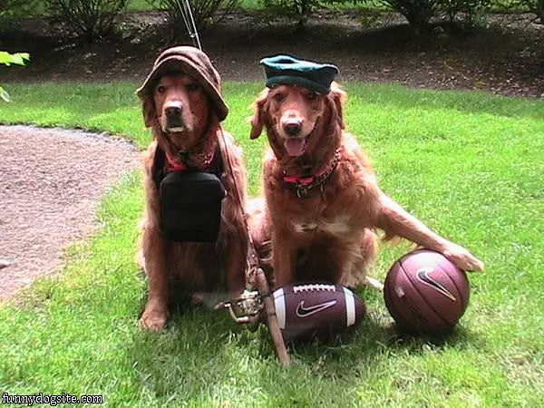 Noah And Jiggs Ready For Fun